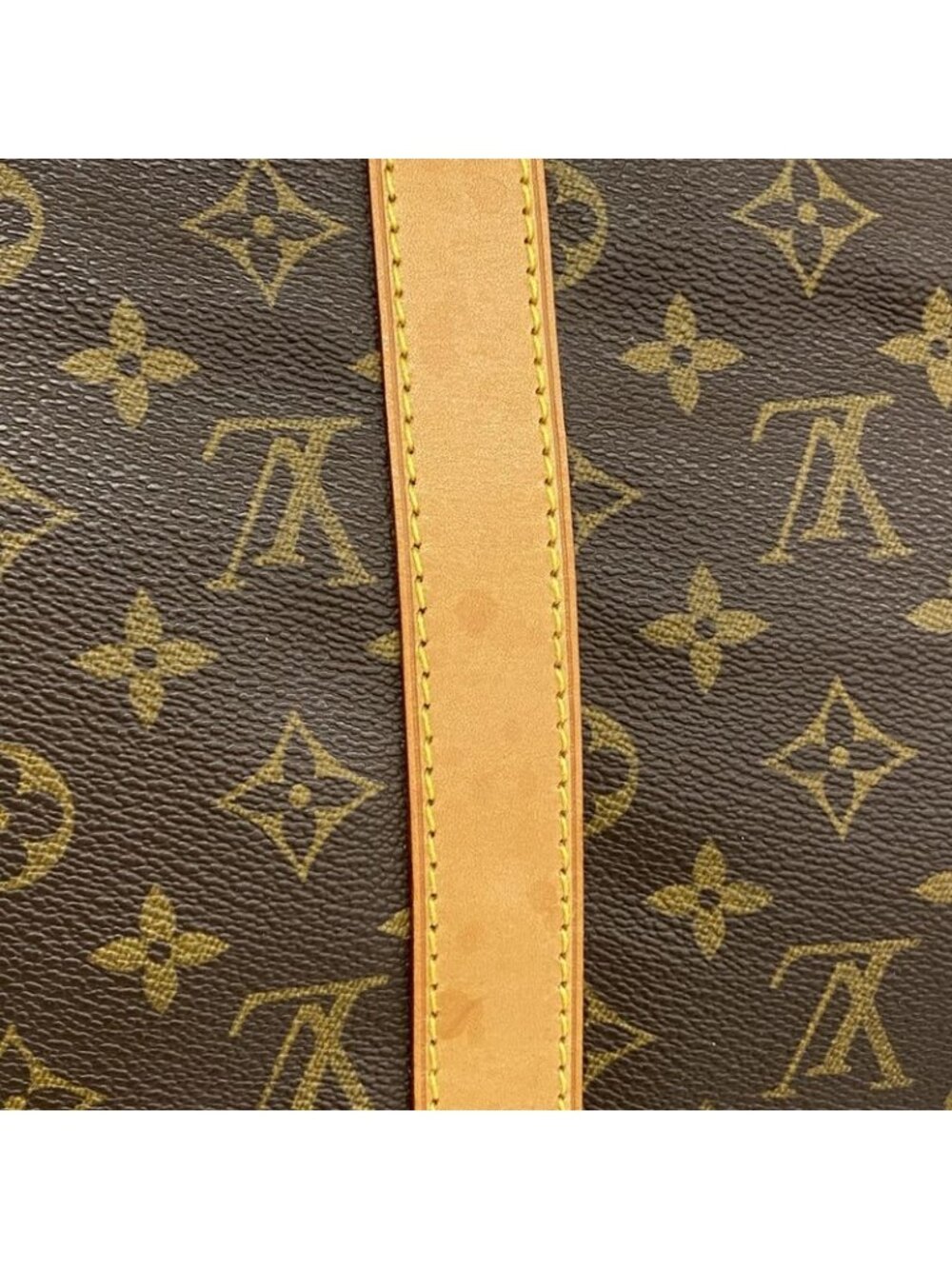 Louis Vuitton Boston Bag Monogram Keepall 50 Brown - Picture 6 of 10